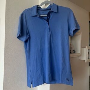 Blue Tommy Bahama Polo Shirt